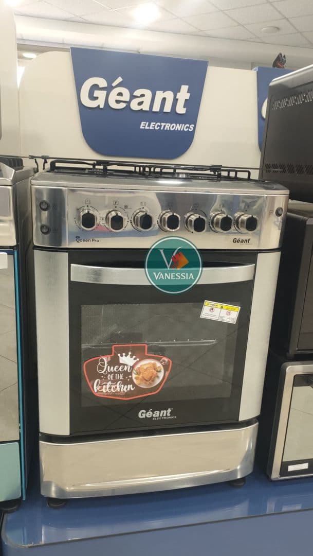 Cuisinière 2en1 four air frayer ( فور بالهواء) marque geant Queen pro