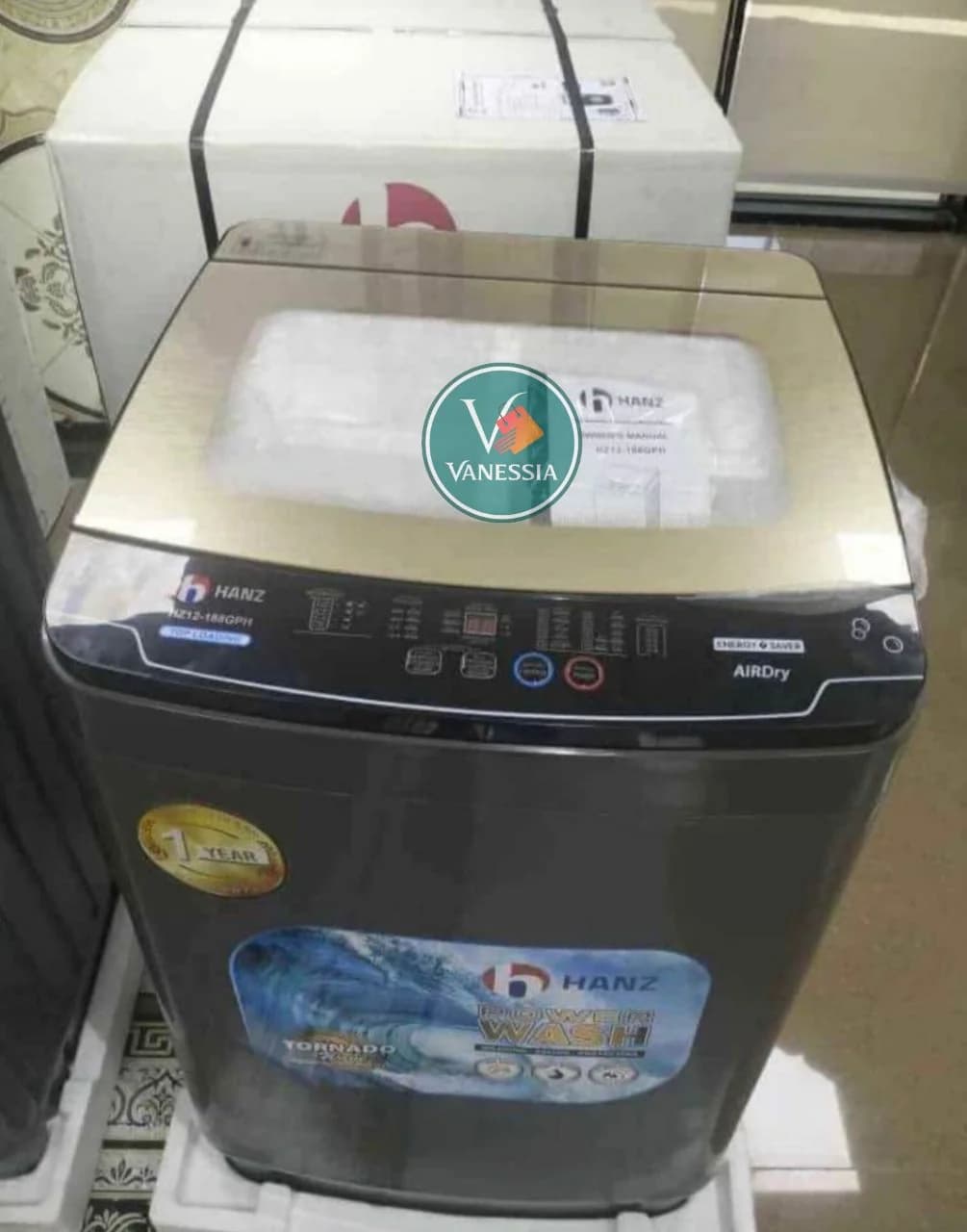 Machine à laver automatique la top marque Hanz 12 kg