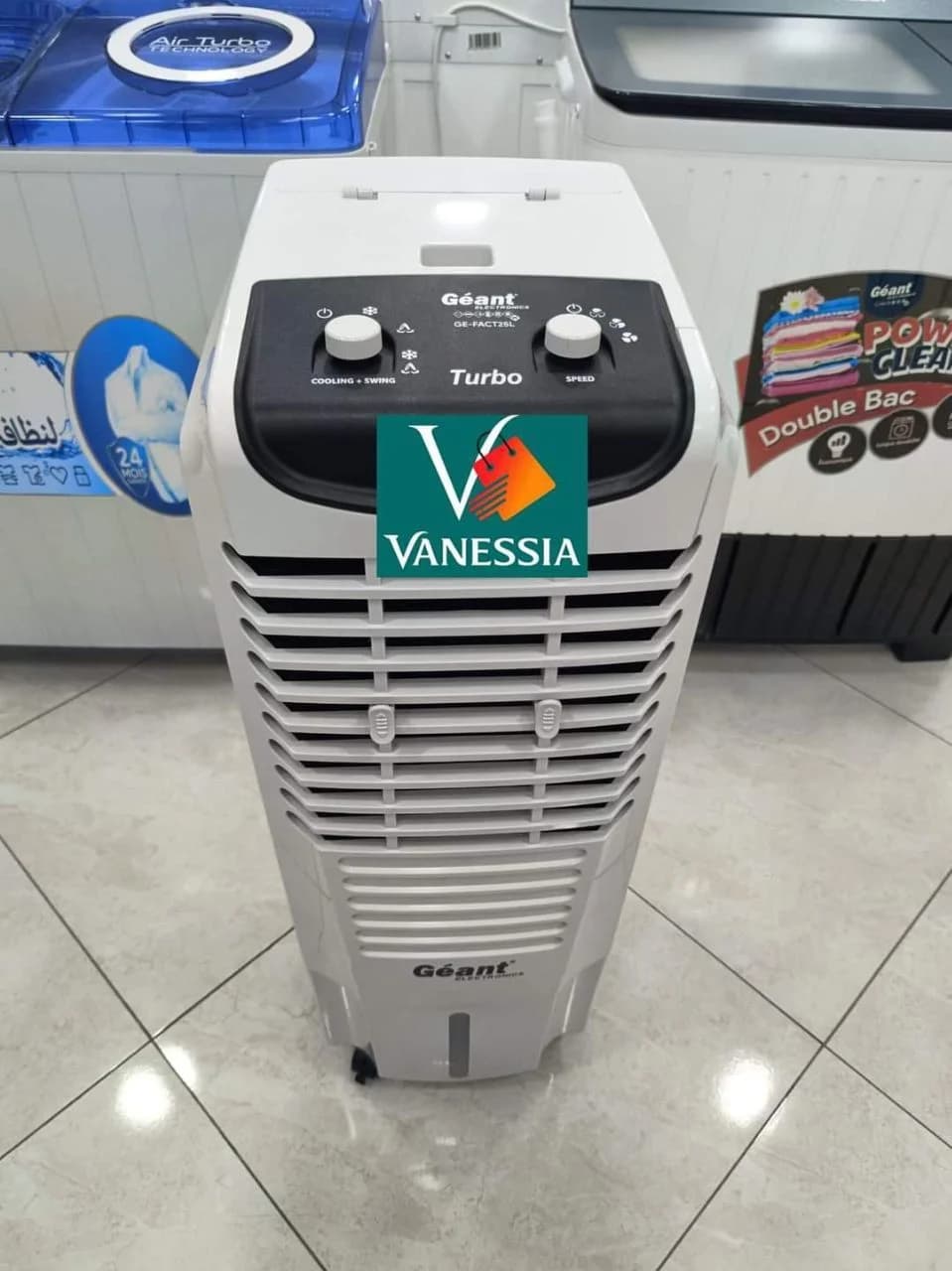 Air cooler marque géant 25L avec turbo